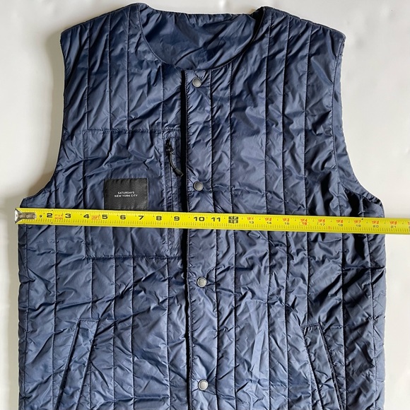Saturdays Surf NYC Rodney PrimaLoft reversible vest - Picture 7 of 7